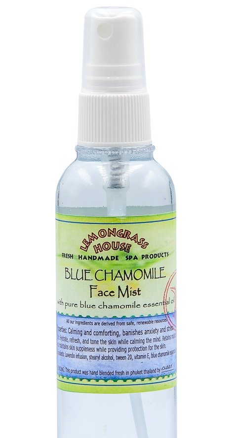 Lemongrass Ароматический спрей для лица «Голубая ромашка», 120мл