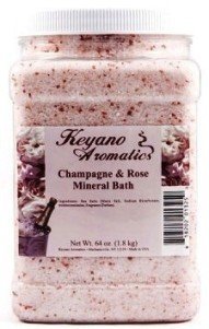 Соль для ванны "Шампанское и Розы" KEYANO AROMATICS, 1,9 л.