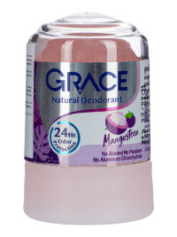 Дезодорант Grace кристаллический  (Grece deodorant Mangosteen) мангустин 50 гр
