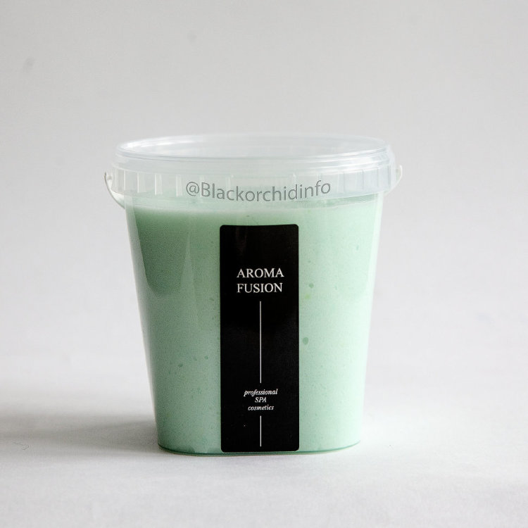Скраб для лица Зеленый Чай AROMA FUSION, 1 кг. (натуральная вулканическая пудра)