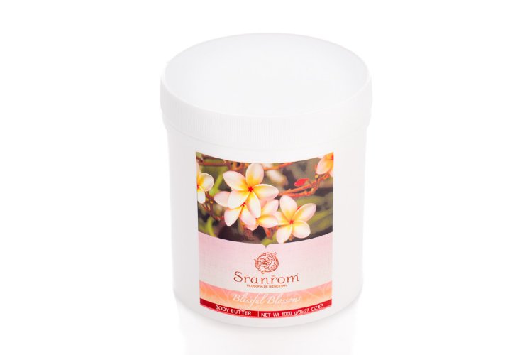 SRANROM Крем-масло для массажа тела Блаженные цветы, 1000 гр