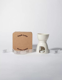 Аромалампа со съемной чашей для подогрева масла, крема и эфирных масел (в подарочной коробке)