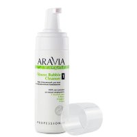 Мусс очищающий для тела с антицеллюлитным комплексом Fitness Bubble Cleanser, "ARAVIA Organic", 160 мл.