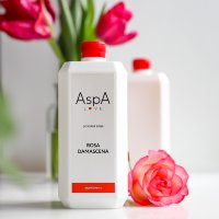 Розовая вода (цветочная мицеллярная и демакияж вода) AspA Love, 1 л.