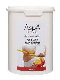 Массажный крем для тела разогревающий Апельсин и Перец AspA Love 1 кг