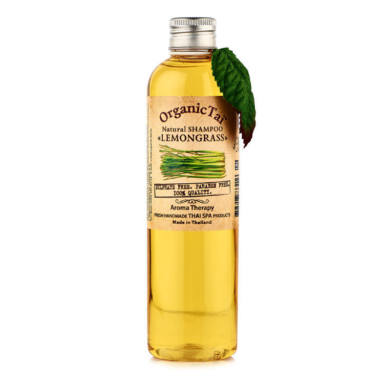 Натуральный шампунь для волос «Лемонграсс» OrganicTai, 260 мл