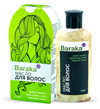 Масло амлы для волос Baraka, 110 гр.