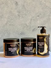 Массажное масло мерцающее золото 460 мл, СПА№1 спа номер 1