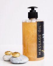 Массажное масло мерцающее золото 460 мл, СПА№1 спа номер 1