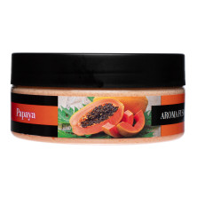 Скраб соляной Папайя 150 мл, Арома Фьюжн AROMA FUSION