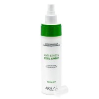 Спрей очищающий с охлаждающим эффектом с Д-пантенолом Anti-Stress Cool Spray, "ARAVIA Professional", 250 мл.