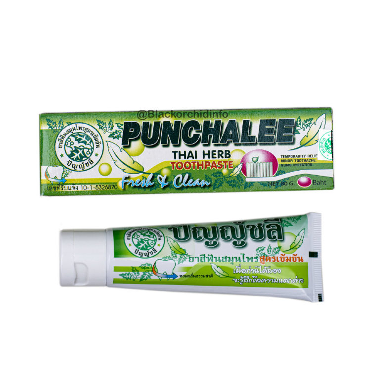 ВиА Органическая зубная паста Панчале с тайскими травами (Punchalee Thai Herb Toothpaste) 35g