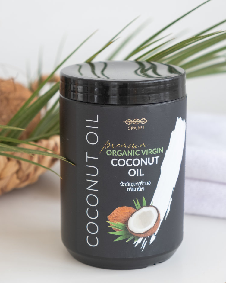 Натуральное 100% кокосовое масло девственное органик Премиум 1 л, СПА№1 спа номер 1