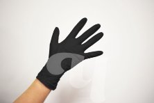 Перчатки нитриловые Ecolat, Чистовье, S, Черный, 100 шт/упк