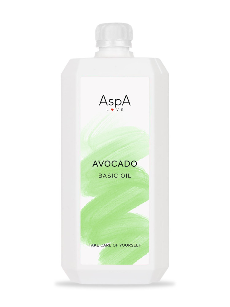 Масло авокадо косметическое рафинированное AspA Love, 1 кг.