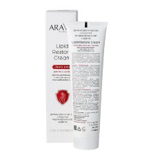Липо-крем для рук и ногтей восстанавливающий Lipid Restore Cream с маслом ши и д-пантенолом, ARAVIA Professional , 100 мл