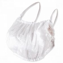 Топик с открытой спиной спанбонд белый 10 шт/уп, 1-touch