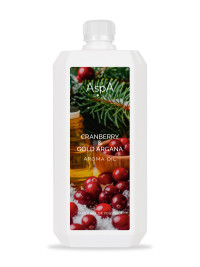 Массажное масло Клюква и Золотая Аргана AspA Love 1000 мл (на виноградной косточке)