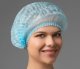 Шапочка Шарлотка одноразовая спанбонд (голубая) 50 шт., Чистовье