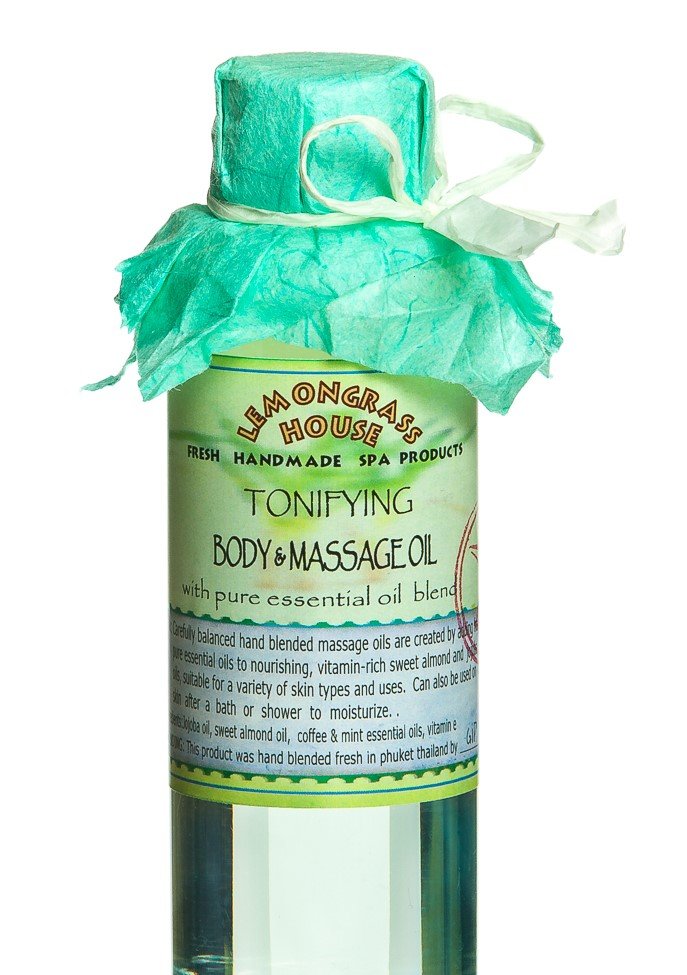 Масло Lemongrass для тела и массажа «Тонизирующее», 120мл