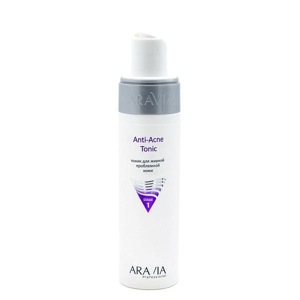 Тоник для жирной проблемной кожи Anti-Acne Tonic, "ARAVIA Professional", 250 мл.