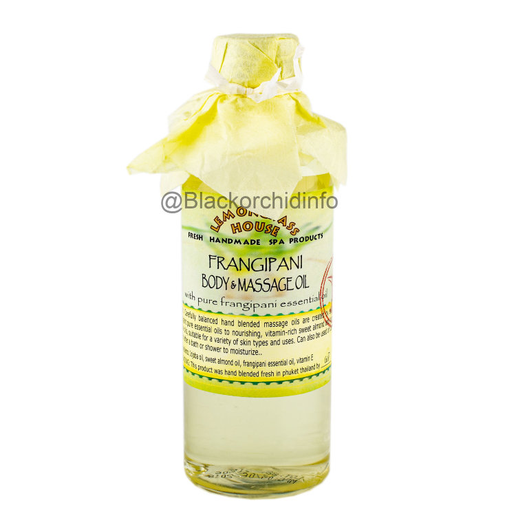 Масло Lemongrass для тела и массажа «Франжипани», 250мл