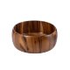 Чаша для омовения ног из тайской акации, d40см , светло-коричневая,