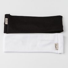 Повязка на голову трикотажная (белая)