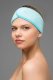 Повязка для волос махровая на липучке  Бирюза Чистовье 