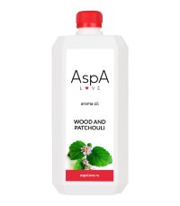 Массажное масло Пачули и дерево AspA Love 1л