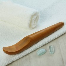 Скребок Гуа Ша Черпачок (дерево)