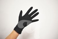Перчатки нитриловые Ecolat, Чистовье, L, Черный, 100 шт/упк 
