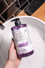 Гель для душа AMORA с ароматом ежевики и мимозы SECRET OF SPA 700мл (дозатор в комплекте)