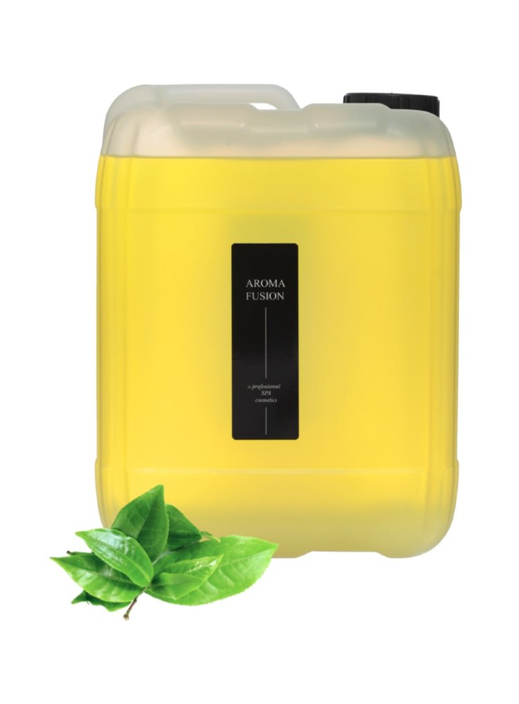 Массажное масло Зеленый Чай (миндальное масло с экстрактом зеленого чая), 5 л, Арома Фьюжн AROMA FUSION