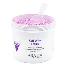 Маска альгинатная лифтинговая Red-Wine Lifting с экстрактом красного вина, "ARAVIA Professional", 550 мл.