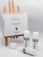 Карбокситерапия Набор CO2 Anti-Age Set для сухой и зрелой кожи лица, "ARAVIA Professional", 150 мл. х 3 шт.