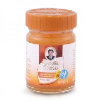 Оранжевый тайский бальзам (PR) WANG PROM, 50 гр.