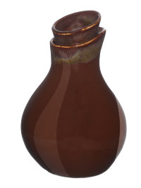 Масленка на витрину для массажного масла (коричневая), 50 мл.