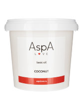 Кокосовое масло рафинированное AspA Love basiс oil, 180 гр