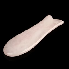 Скребок Гуа Ша Рыбка (розовый кварц)