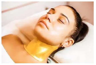 Маски для лица - Маска для шеи Collagen Crystal mask Bio Gold