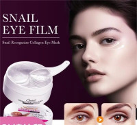 SADOER Разглаживающие гидрогелевые патчи от темных кругов под глазами с муцином улитки 60 шт 