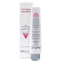 Маска омолаживающая с комплексом минеральных грязей Anti-Aging Mud Mask, ARAVIA Professional, 100 мл.