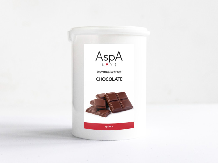Массажный крем для тела Шоколад  AspA Love 1 кг