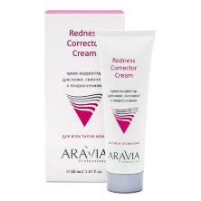 Крем-корректор для кожи лица, склонной к покраснениям Redness Corrector Cream, ARAVIA Professional, 50 мл.