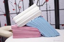 Простыни из спанлейса в штучной укладке, 200х90 см, Белый, 10 шт/упк