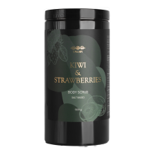 Скраб для тела солевой Киви & Клубника, СПА№1 спа номер 1 1300г
