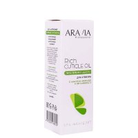 Питательное масло для кутикулы с маслом авокадо и витамином E Rich Cuticle Oil, ARAVIA Professional, 50 мл