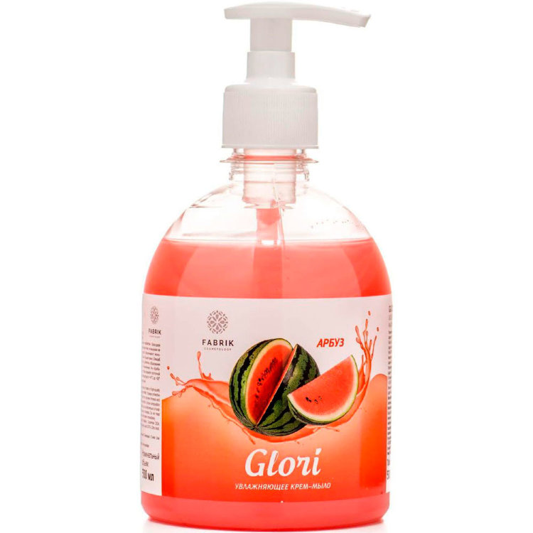«Glori» Жидкое мыло "Арбуз" Fabrik, 500 гр.