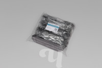 Тапочки для душа с прозрачным верхом, Черный, 25 пар/упк  Чистовье, 